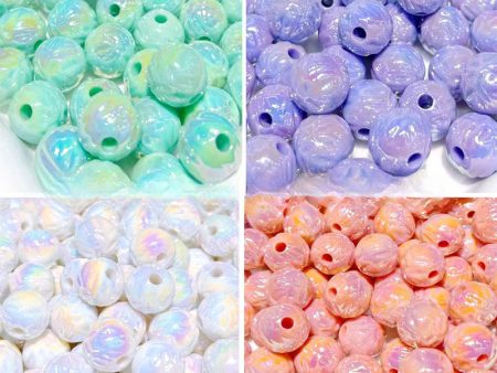 Wholesale 200PCS Baroque Popcorn Acrylic Beads Hot on Sale