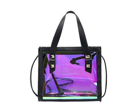 Wholesale Laser Jelly Color PU One Shoulder Crossbody Bag Discount