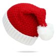 Wholesale of Autumn and Winter Santa Claus Knitted Wool Hats For Sale