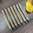 Wholesale of 7 Sets of Bamboo and Wood Ballpoint Pens Supply