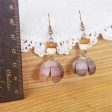 Wholesale Dried Fruit Trees Wooden Earrings Online Sale