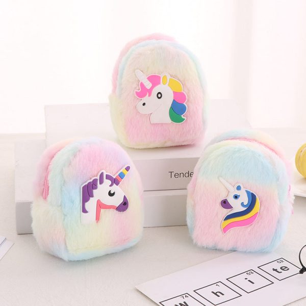 Wholesale Unicorn Plush Coin Purse Online Sale