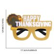 Wholesale Thanksgiving Children s and Adult Party Decoration Supplies Festival Turkey Style Eyeglass Frame Online Hot Sale