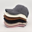 Wholesale Striped Corduroy Baseball Cap For Sale