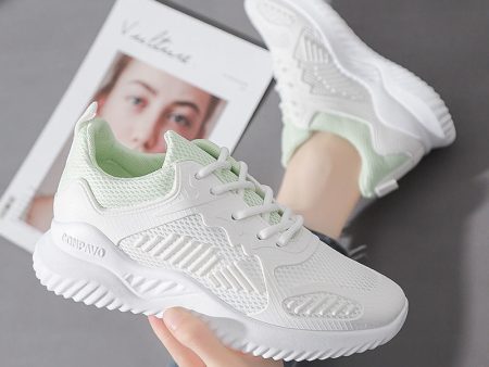 Wholesale 2023 Summer New Versatile Breathable Single Mesh Sports Shoes for Women For Cheap