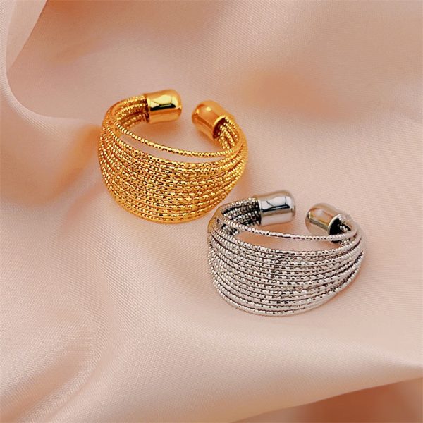 Wholesale Town Store Jewel Line Copper Ring Online Hot Sale