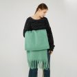 Wholesale Thickened Warm Solid Tassel Polyester Scarf For Discount