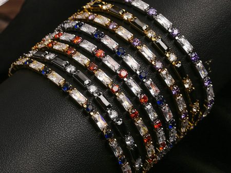 Wholesale Summer Zircon Copper Bracelet Discount