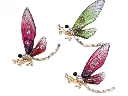 Wholesale Alloy Transparent Wings Dragonfly Diy Mobile Phone Case Online now