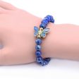 Wholesale 2PCS Butterfly Natural Stone Bracelet Online Sale