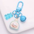 Wholesale Tong Resin Bunny Backpack Keychain Fashion