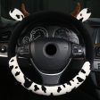 Wholesale Steering Wheel Cover with Plush Cow Shape Online