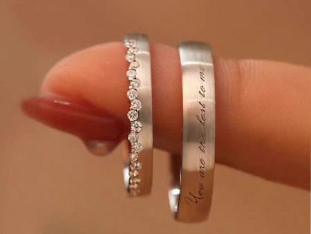 Wholesale Sterling Silver Couple Rings on Sale