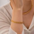 Wholesale 18K Gold Plated Stainless Steel Pendant Bracelet For Sale