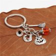 Wholesale Zinc Alloy Halloween Keychain Pumpkin Wizard Broom Teeth Pendant Fashion