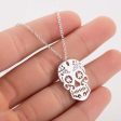 Wholesale Vintage Terror Skull Head Stainless Steel Necklace Hot on Sale