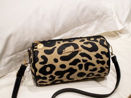 Wholesale Nylon Leopard Shoulder Messenger Bag For Sale