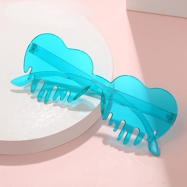 Wholesale Thin Candy Colored Love PC Sunglasses Online Sale