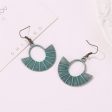 Wholesale Vintage Scalloped Alloy Earrings Online Hot Sale