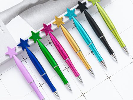 Wholesale Star Plastic Ballpoint Pen Cheap