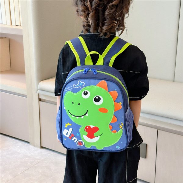 Wholesale Cartoon Dinosaur Cotton Kids Bag Hot on Sale