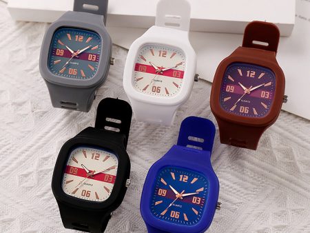 Wholesale Silicone Square Watch Online Hot Sale