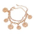 Wholesale Vintage Sunflower Alloy Bracelet Online Hot Sale