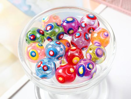 Wholesale 10PCS Hollow Oil Drip Pearl Beads Hot on Sale