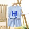 Wholesale Vest Summer Polyester Baby Clothes Online Sale