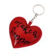 Wholesale Valentine s Day Heart Leather Keychain Online now