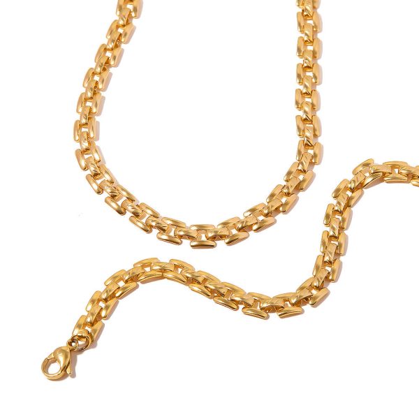 Wholesale 18K Gold Plated Stainless Steel Pendant Bracelet For Sale