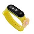 Wholesale Plastic Daisy Electronic Watch for Kids Fashion