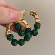 Wholesale Vintage Green Metal Earrings Online