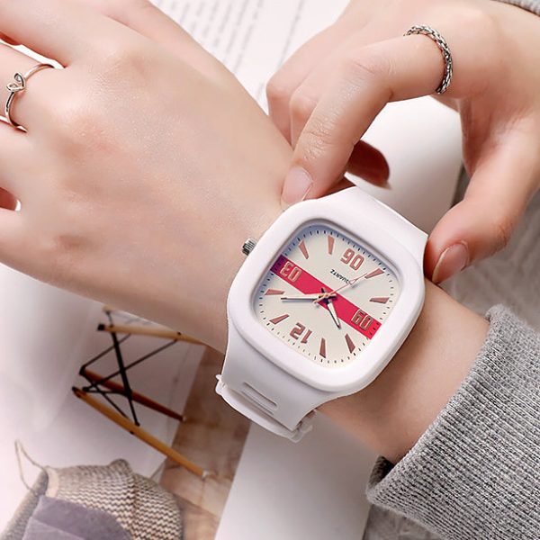 Wholesale Silicone Square Watch Online Hot Sale