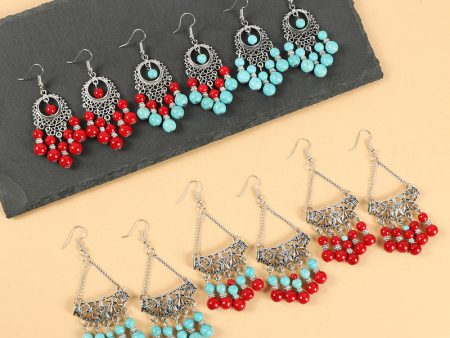 Wholesale Vintage Tassel Alloy Earrings Online Hot Sale