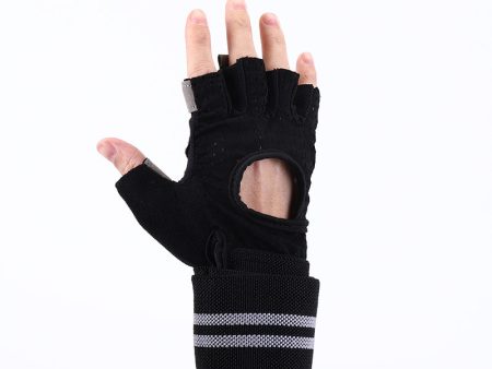 Wholesale Fitness Breathable Butterfly Net Microfiber Glove For Cheap