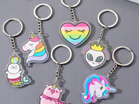 Wholesale Unicorn Acrylic Keychain Online now