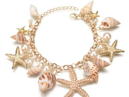 Wholesale Tidal Ocean Starfish Shell Bracelet Online