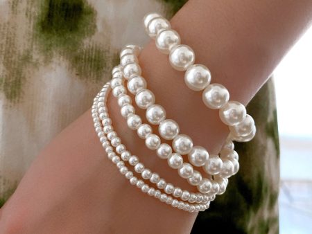 Wholesale Alloy Pearl Vintage Bracelet For Cheap