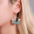 Wholesale Vintage Scalloped Alloy Earrings Online Hot Sale