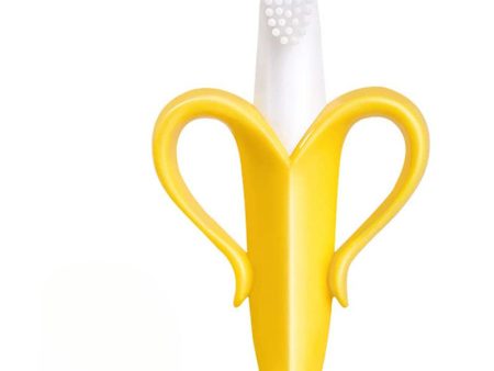 Wholesale Banana Silicone Teether Baby Toothbrush For Cheap