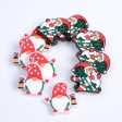 Wholesale 20PCS Silicone Cartoon Santa Claus Beads Cheap