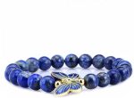 Wholesale 2PCS Butterfly Natural Stone Bracelet Online Sale