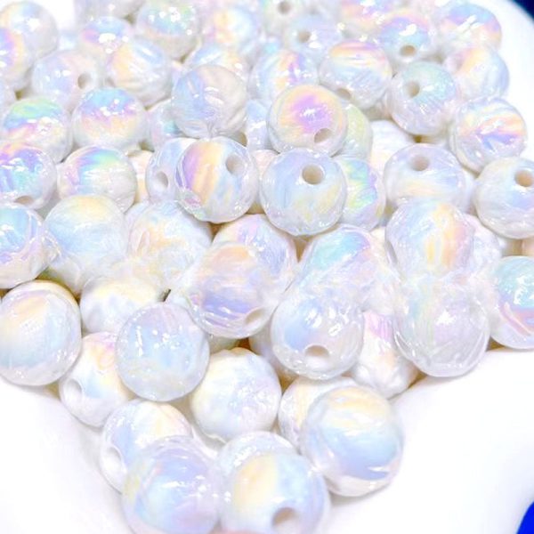 Wholesale 200PCS Baroque Popcorn Acrylic Beads Hot on Sale