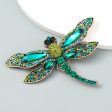 Wholesale Diamond Dragonfly Alloy Brooch Fashion