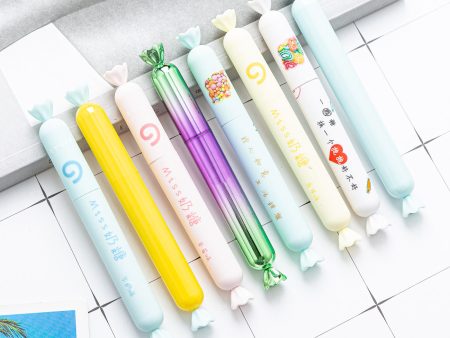 Wholesale Candy Shaped Plastic Ballpoint Pens For Discount