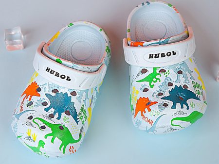 Wholesale Cartoon Dinosaur EVA Kids Slippers Sale