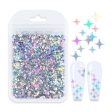 Wholesale Star Nail Art PET Decorations Online