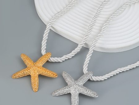 Wholesale Summer Starfish Alloy Necklaces Online