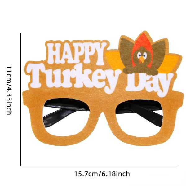 Wholesale Thanksgiving Children s and Adult Party Decoration Supplies Festival Turkey Style Eyeglass Frame Online Hot Sale